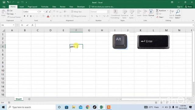 How To Type Multiple Lines In a Single Cell In MS Excel. Types Many Rows in A Single Cell смотреть онлайн