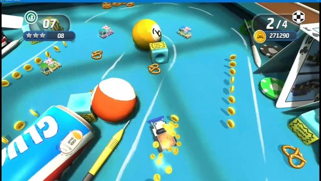 Toybox Turbos - Walkthrough #4 - Service Sprint смотреть онлайн