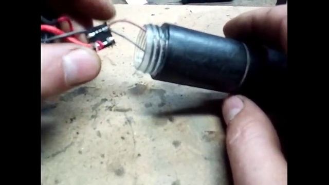 Аккумуляторный паяльник 3,7вольта своими руками.DIY soldering iron. смотреть онлайн