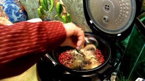 Фасоль красная с мясом. ГОТОВИМ ДОМА В МУЛЬТИВАРКЕ