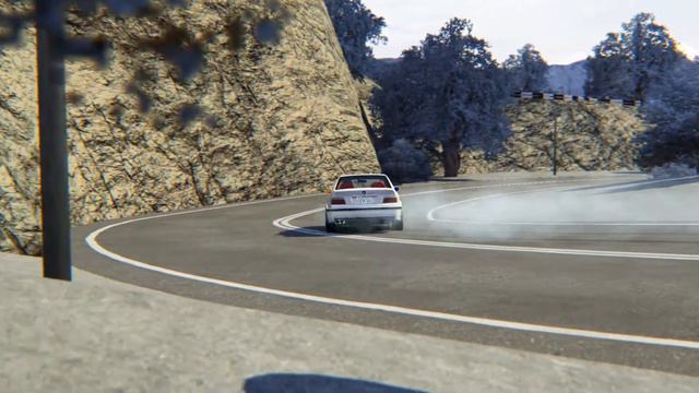 Assetto Corsa BMW E36 328i low power "drift" смотреть онлайн