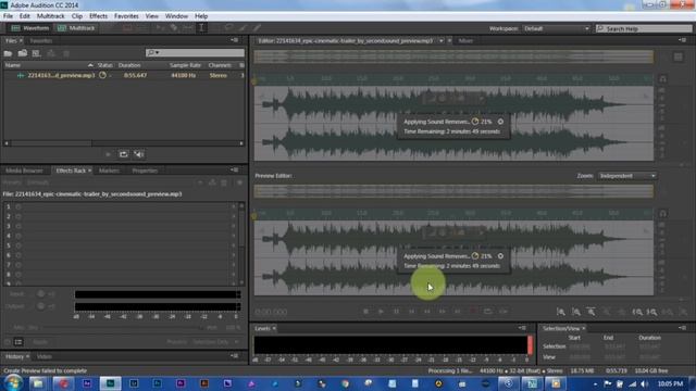 Audio Jungle watermark Removing смотреть онлайн