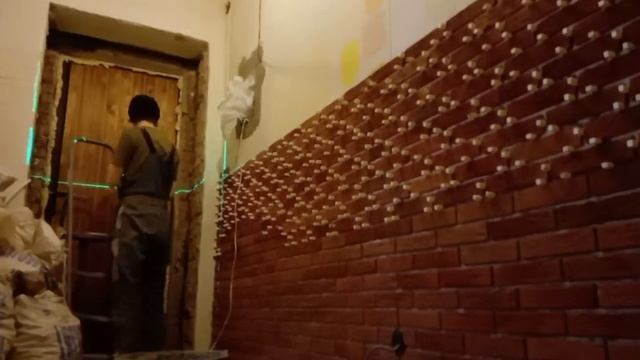 кладка клинкерного кирпича