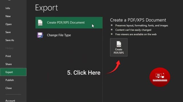 How to Export MS-Excel (.exe) into Portable document format (.pdf)? - ETEK смотреть онлайн