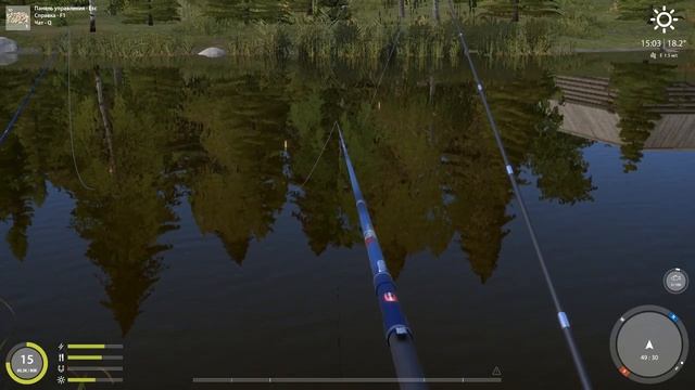 Русская Рыбалка 4 ( Russian Fishing ) ЛЕЩ  и угорь по ночам