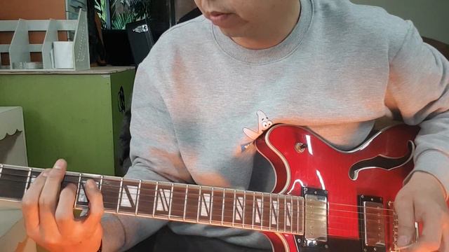 [스콜피온스]🎸올웨이즈썸웨어 Always Somewhere - Scorpions 기타연습 Washburn hb35 смотреть онлайн