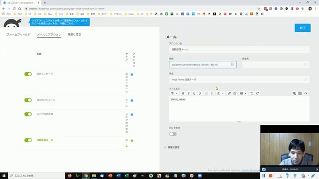 WordPressプラグイン「Ninja Forms」の設定方法や使い方・カスタマイズを初心者向けに解説 смотреть онлайн