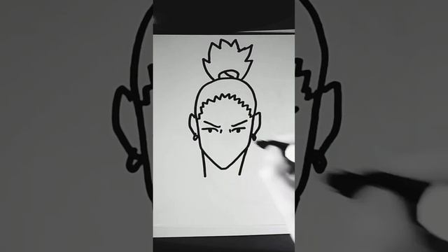 How to draw Shikamaru // Как нарисовать Шикамару Нара #аниме #какнарисовать #шикамару #shikamaru смотреть онлайн