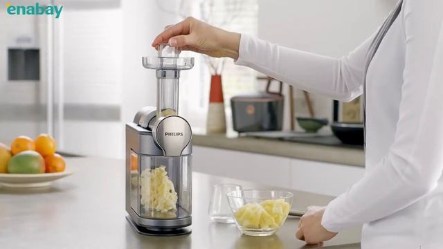 Enabay | 飛利浦 Philips Avance Collection 慢磨榨汁機 五段速 200瓦 [可拆式優質不銹鋼刀片] 黑色 HR-1947 | 果汁攪拌機 版本2 смотреть онлайн