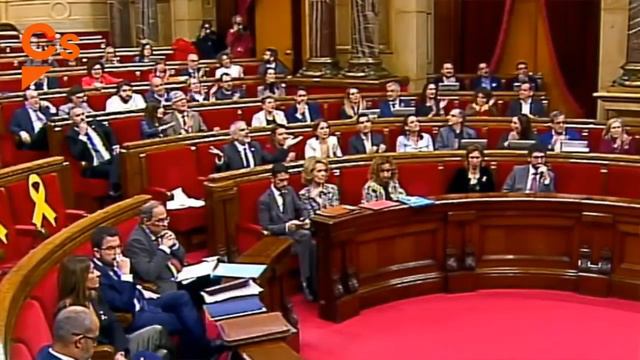 Inés Arrimadas. Intervención tras comparecencia de Torra para explicar remodelación смотреть онлайн