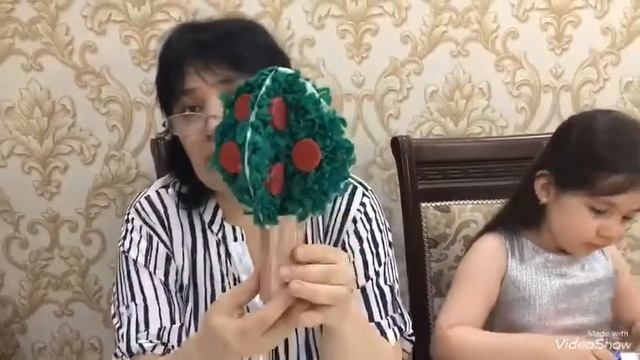 Аппликация "Деревья" смотреть онлайн