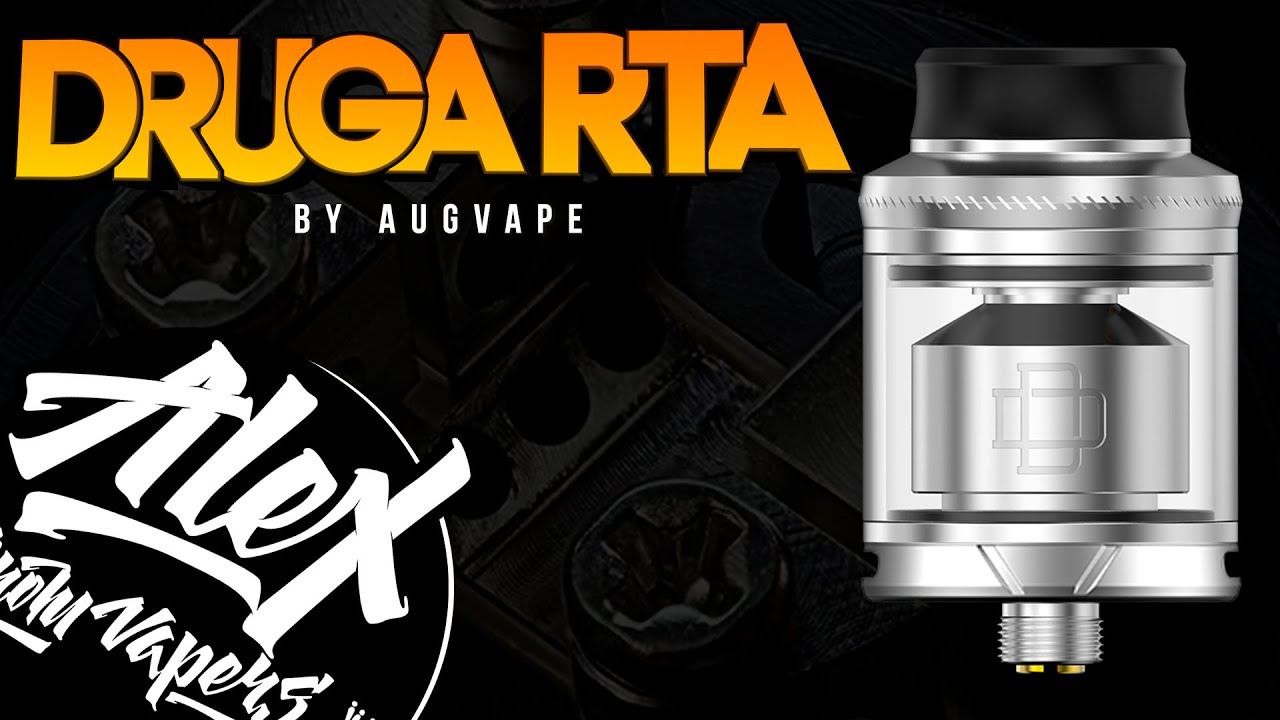 ПОЧТИ ПОЛУЧИЛОСЬ L Druga RTA By Augvape L Alex VapersMD Review