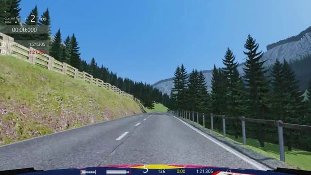Alpine Hill Climb beta 0.1 Assetto Corsa track смотреть онлайн