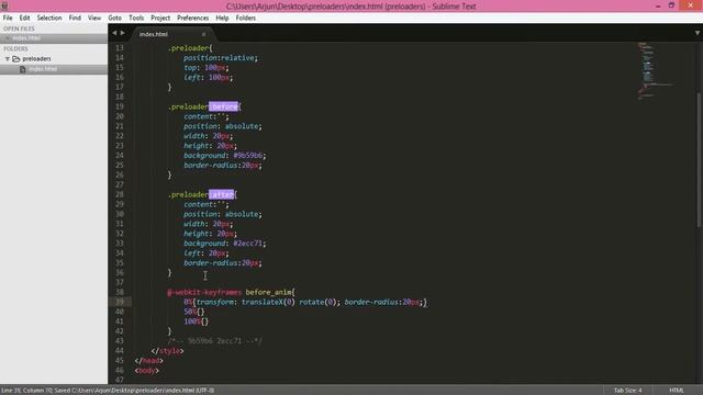 css3 crossing shape preloader animation with before, after pseudo смотреть онлайн