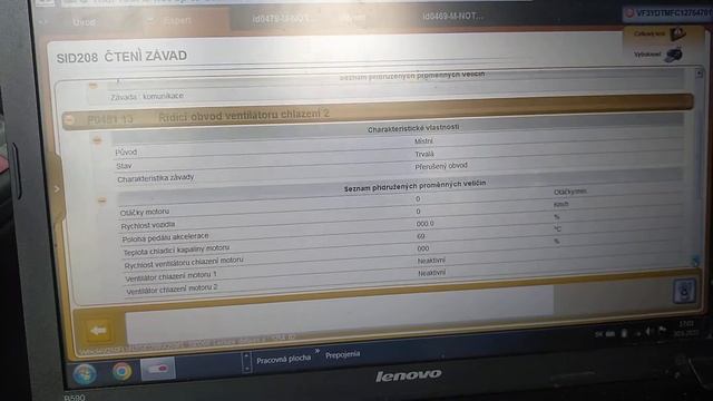 Peugeot Boxer, 2,2 Hdi, Limp mode, error P0481 13 смотреть онлайн