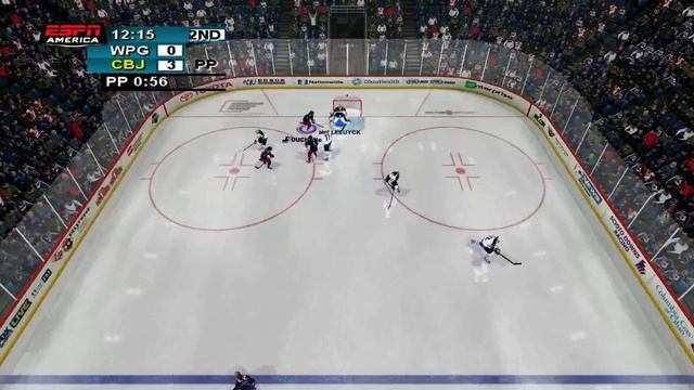 Columbus Blue Jackets vs Winnipeg Jets - Stanley Cup - Game 1 - Semi-final смотреть онлайн