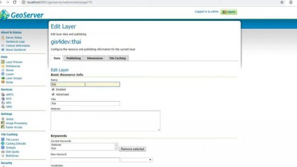 GeoServer (Web GIS): Web Map Tile Service (WMTS) Publishing with PostGIS [EN]