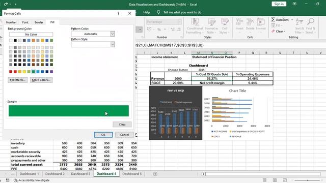 Data Visualization and Dashboards part 4 Business Data Analytics Excel смотреть онлайн
