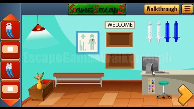 G2E Dentist Escape Walkthrough [Games2Escape] смотреть онлайн