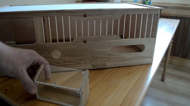 Бокс с тамбуром для полевого жаворонка. смотреть онлайн