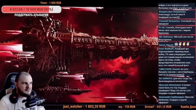 🔴 стрим. Империум без Императора. Что будет?  История мира Warhammer 40000