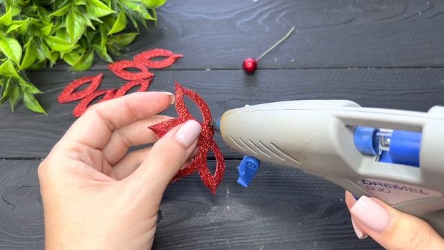 Как сделать Цветы из глиттерного фоамирана Своими руками DIY смотреть онлайн