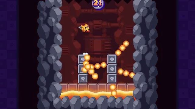 Super Puzzle Platformer Deluxe - Fire Spinners смотреть онлайн
