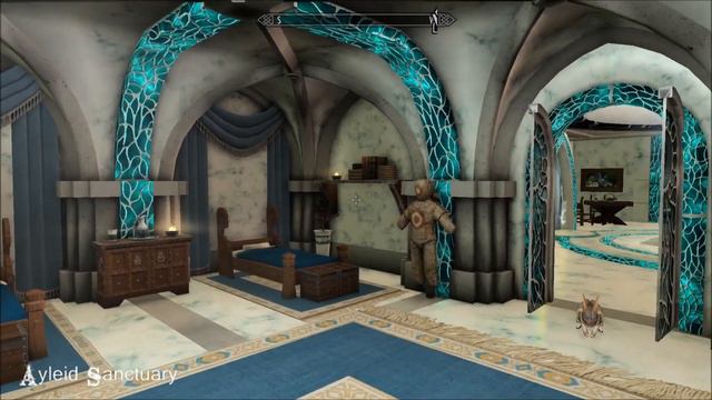 Ayleid Sanctuary - Skyrim Special Edition House Mod смотреть онлайн