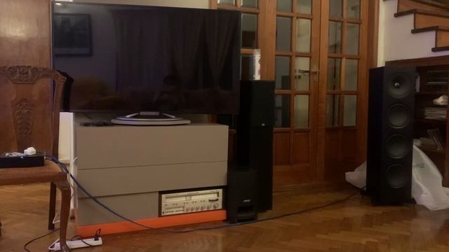 TESTING KEF Q950 WITH AVATAR´S MAIN SONG. Use headphones. Part 1 SONOS AMP смотреть онлайн
