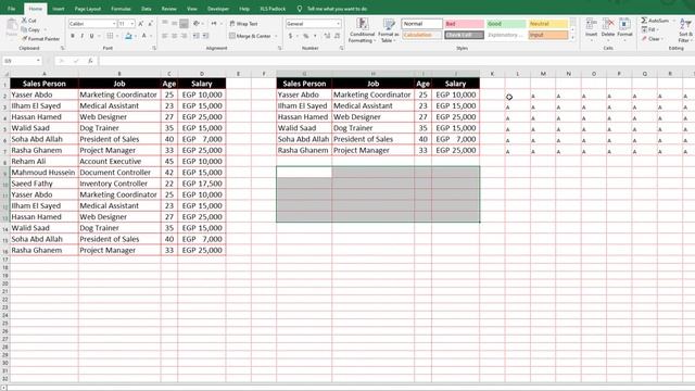 30 - CLEAR DATA, DELETE ROWS AND COLUMNS IN EXCEL - مسح البيانات فى الاكسيل смотреть онлайн