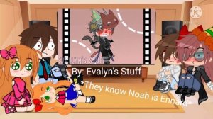 Past Aftons +Noah/Ennard reacts to EnnChael memes {Ennard x Michael} |memes not mine. Read Desc!!!
