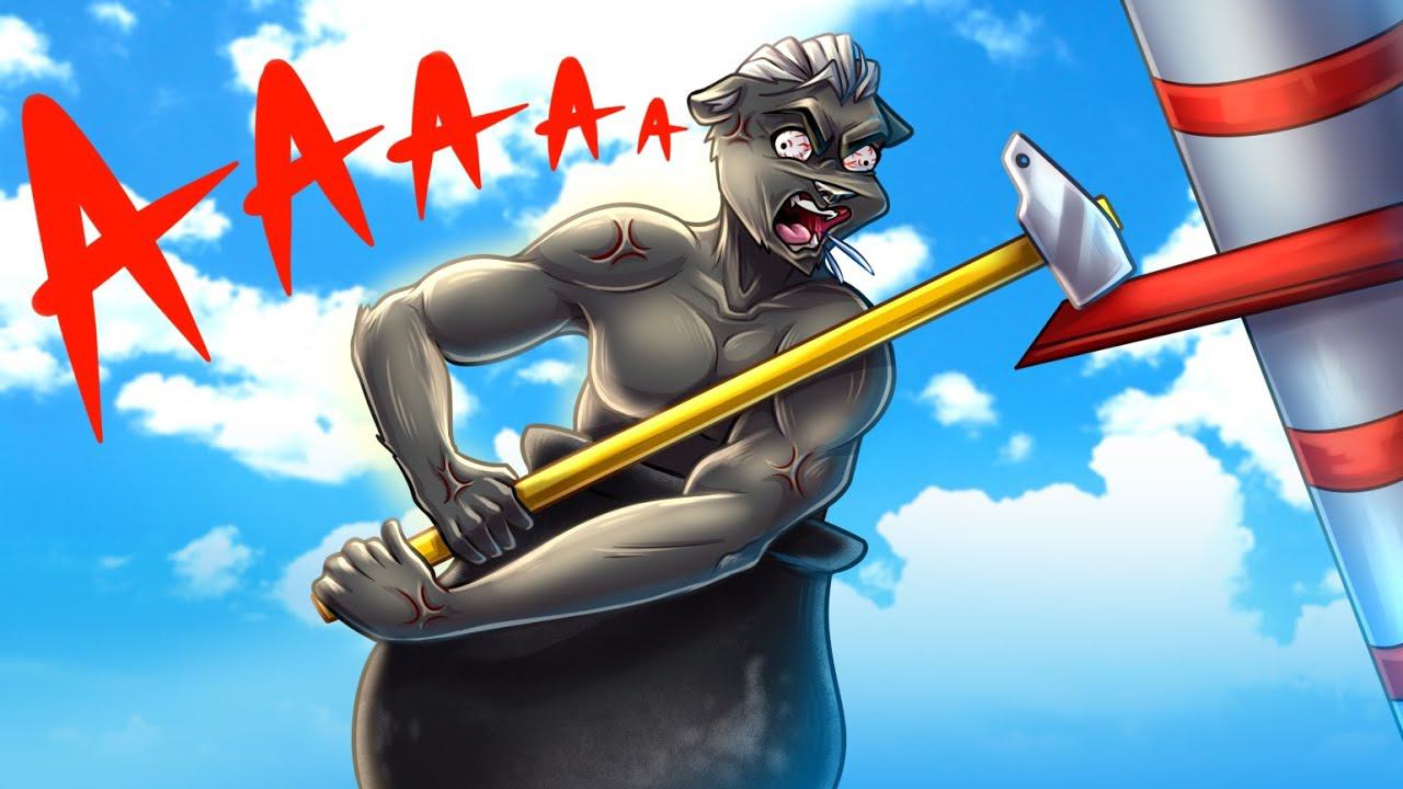 Я ЗАЧЕМ-ТО ПРОШЕЛ ЭТО :D Getting Over It with Bennett Foddy смотреть онлайн