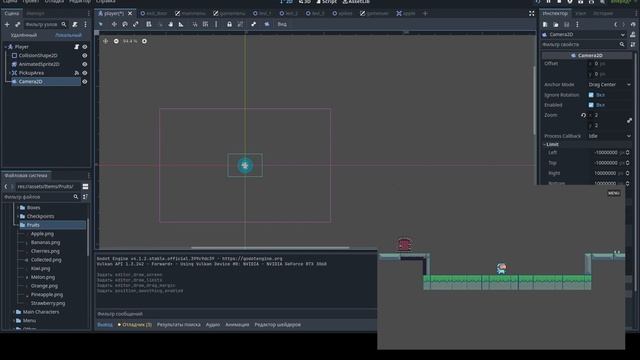 Туториал по созданию платформера на Godot4. Часть 4. смотреть онлайн