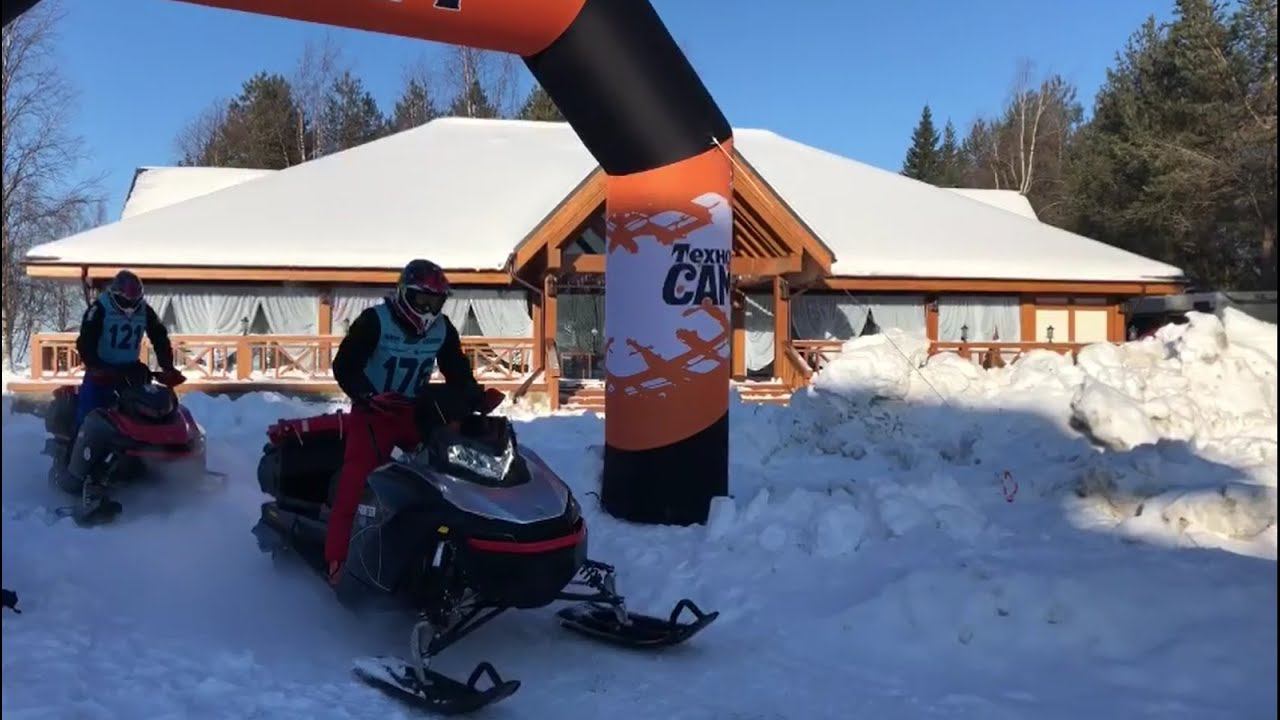 Snow Поморье "РМ": Старт двухдневного марафона на 500 км. смотреть онлайн