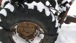 Самодельный подъемник на т 25.