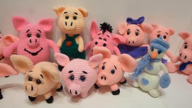 Коллекция Новогодних поросят смотреть онлайн