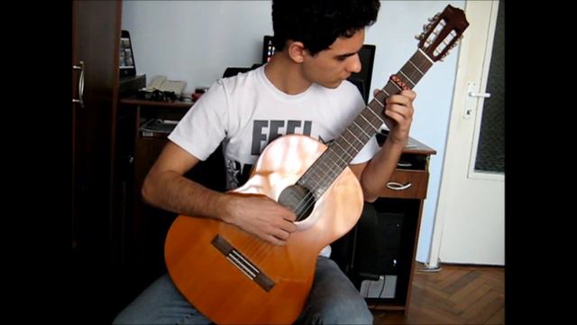 Maroon 5 - She will be loved (guitar cover) смотреть онлайн