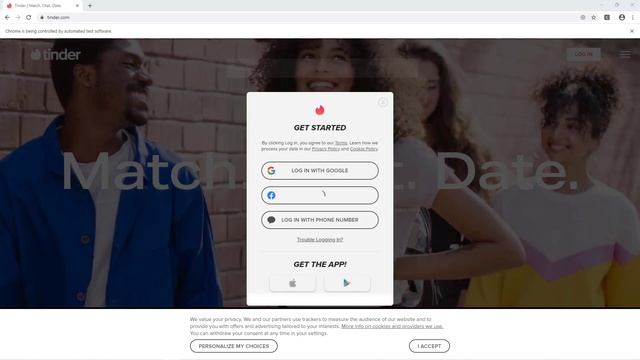 Tinder Bot Using Selenium | Part 2 смотреть онлайн
