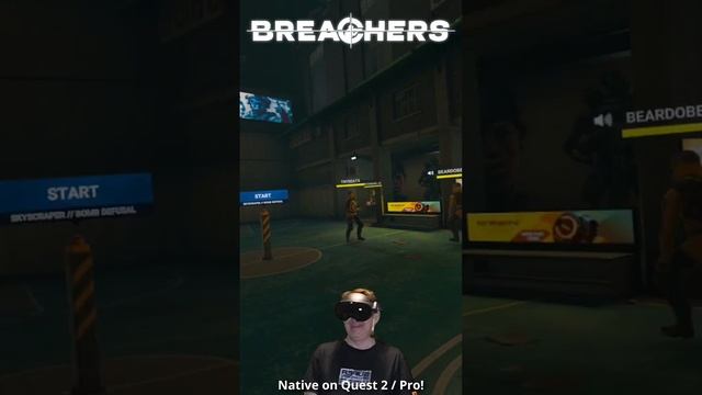 "You Snooze You Loose!" - Breachers VR - Native Quest 2 / pro footage. смотреть онлайн