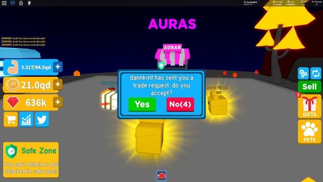 ALL *22* NEW SECRET OP WORKING CODES! Roblox Champion Simulator смотреть онлайн
