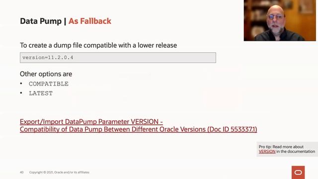 Oracle Data Pump - Use Cases смотреть онлайн