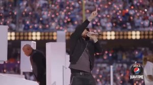 Dr  Dre, Snoop Dogg, Eminem, 50 Cent в перерыве матча- финала Национальной футбольной лиги США