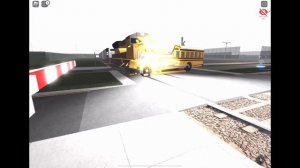 ROBLOX Crash Town Game Trains vs Cars based on Real Life Crashes￼