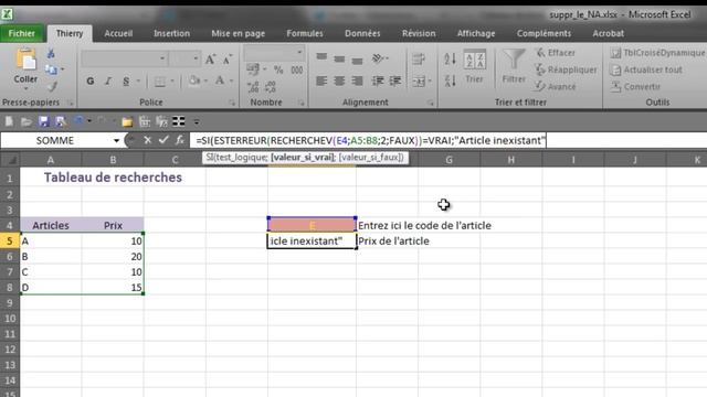Transformer un message d'erreur en message d'information смотреть онлайн