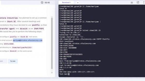 Linux Postfix Mail Server