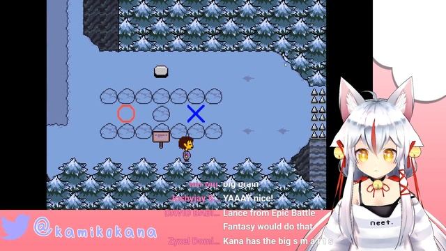 【UNDERTALE】Solving puzzles and trying to be smart…!【Kamiko Kana】 смотреть онлайн