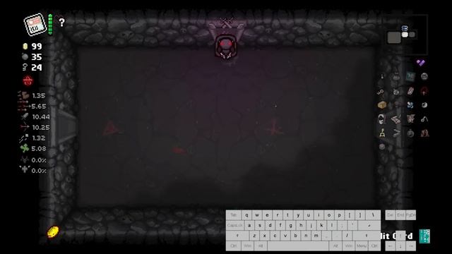 I used a KEYBOARD TRACKER while playing Isaac - The Binding Of Isaac: Repentance Ep. 704 смотреть онлайн