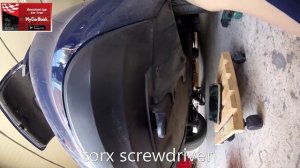 Škoda Rapid rear bumper removal