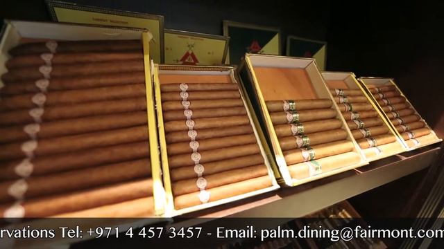 Fairmont The Palm Dubai - The Cigar Room смотреть онлайн