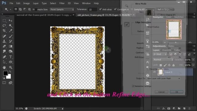 Surreal [Out of the Frame] Photoshop Tutorial смотреть онлайн